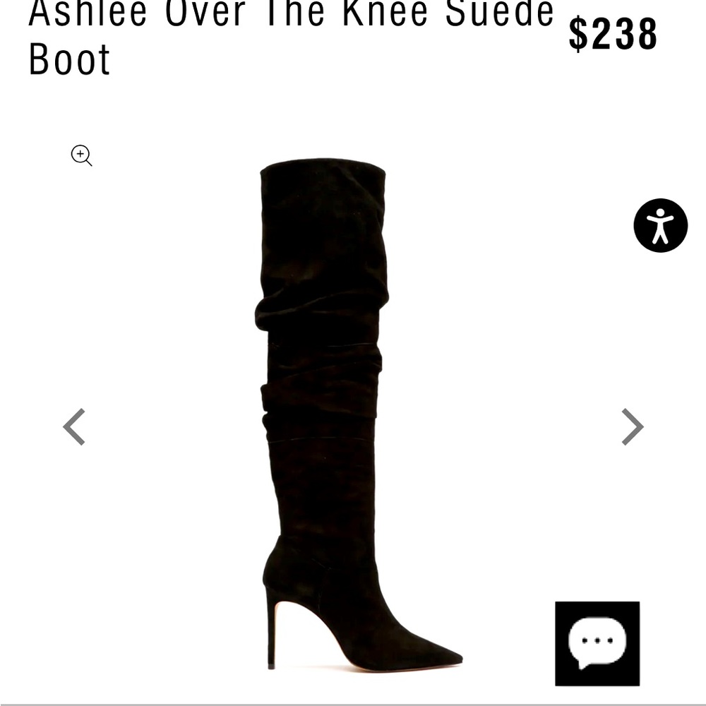 Schutz Ashlee over the knee boots worn once in perfect condition size 8.5 suede